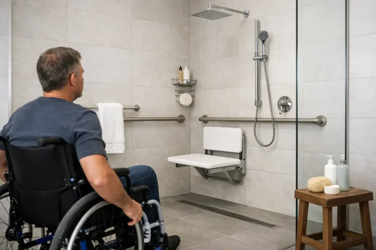 Wetroom Full wet room shower installation
